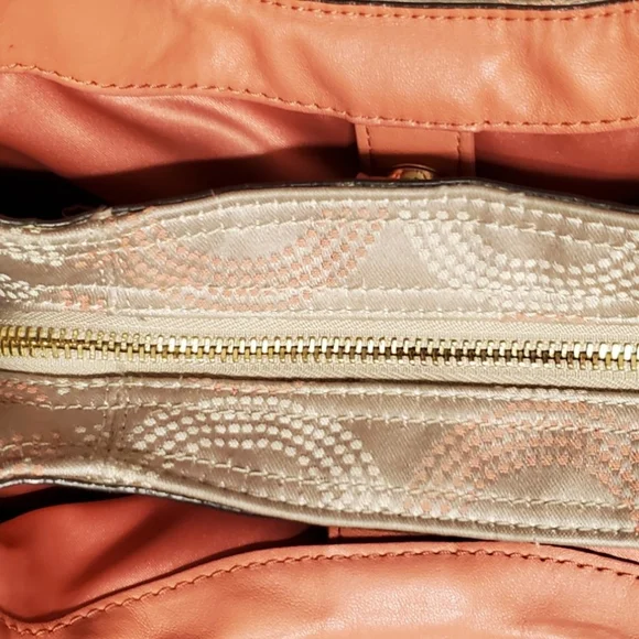 COACH Ashley Op Art Dotted Signature Hobo Shoulder Handbag F21920 Y2K VINTAGE - Picture 7 of 16